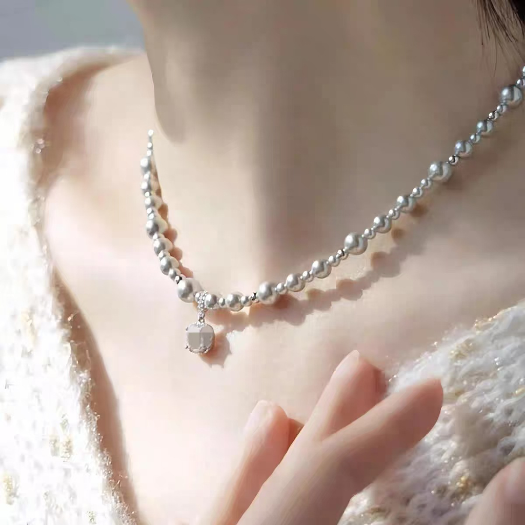 Vintage Pearl Necklace for Women